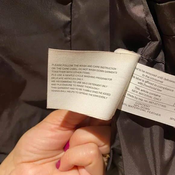 ESPRIT Brown Puffer Jacket - Picture 3 of 6